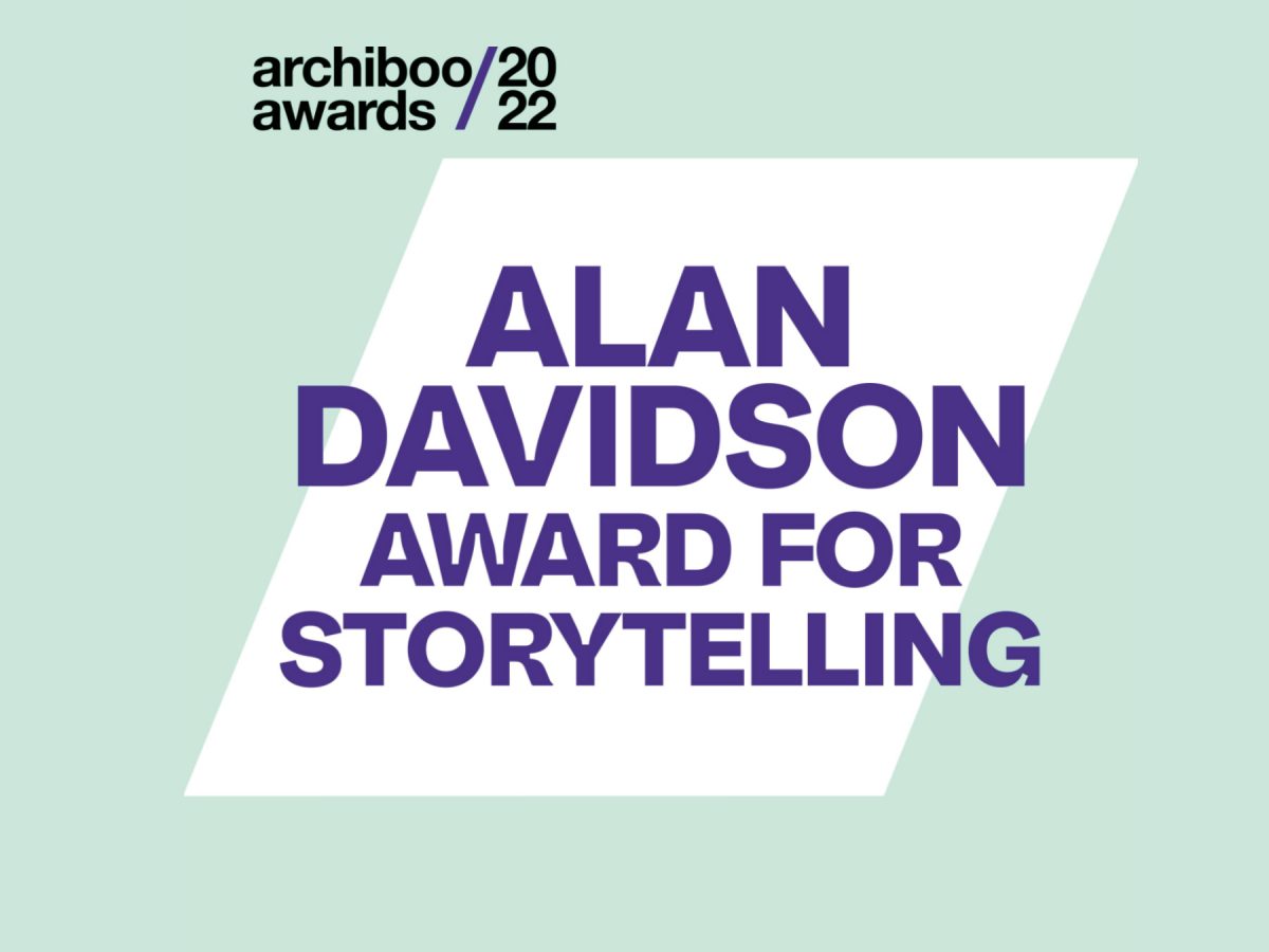 Archiboo Awards storytelling