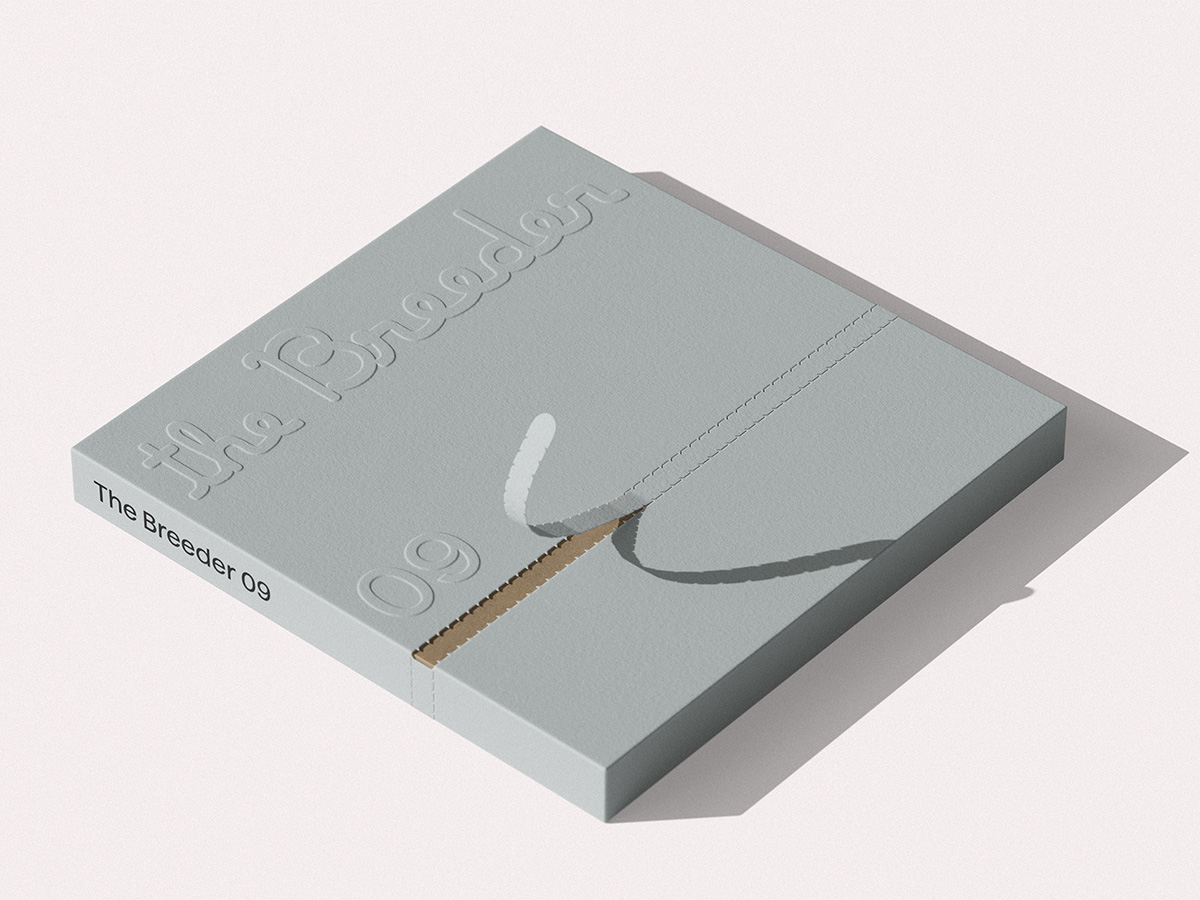 The Breeder Gallery magazine creative direction