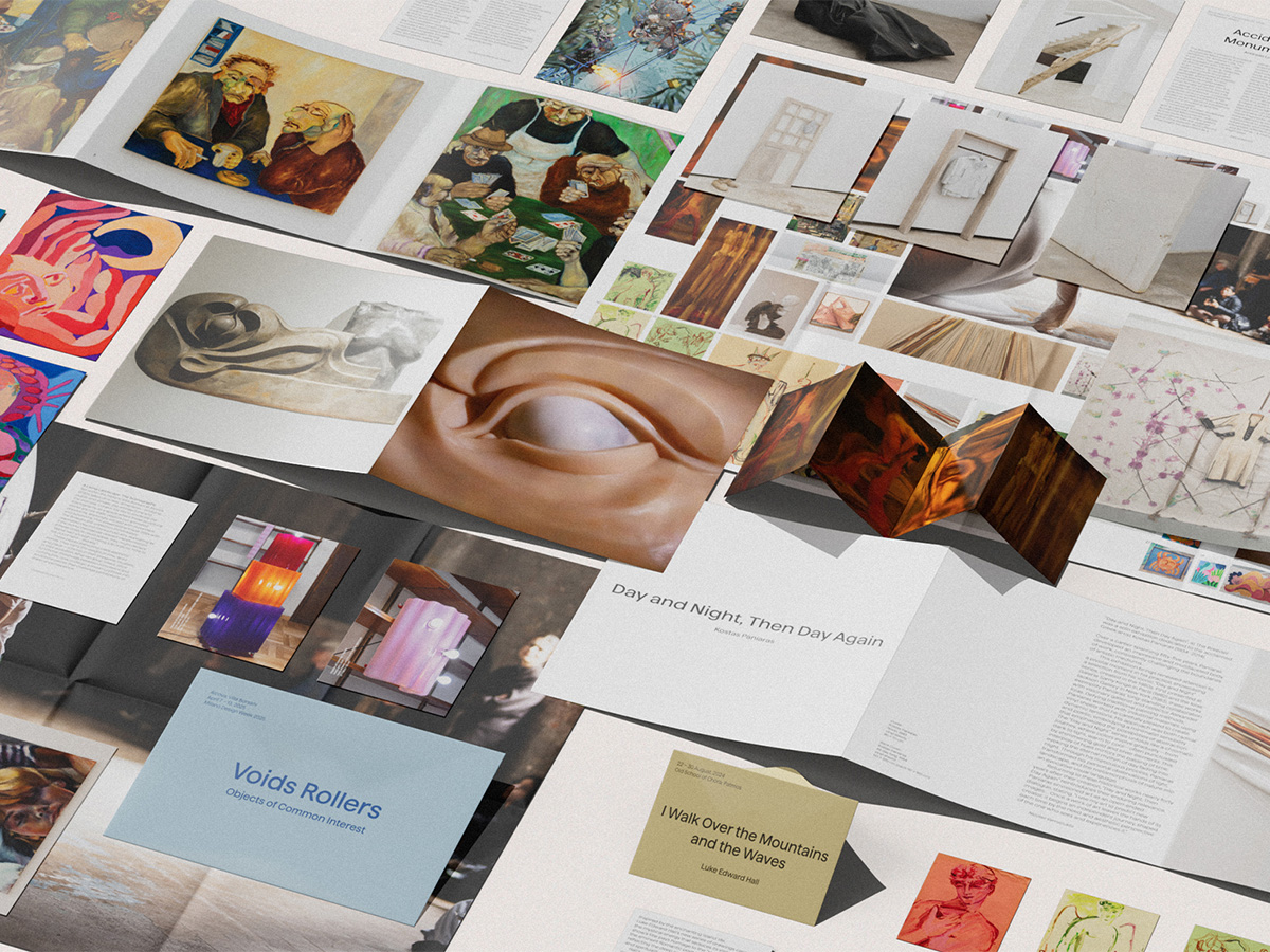 The Breeder Gallery magazine creative direction