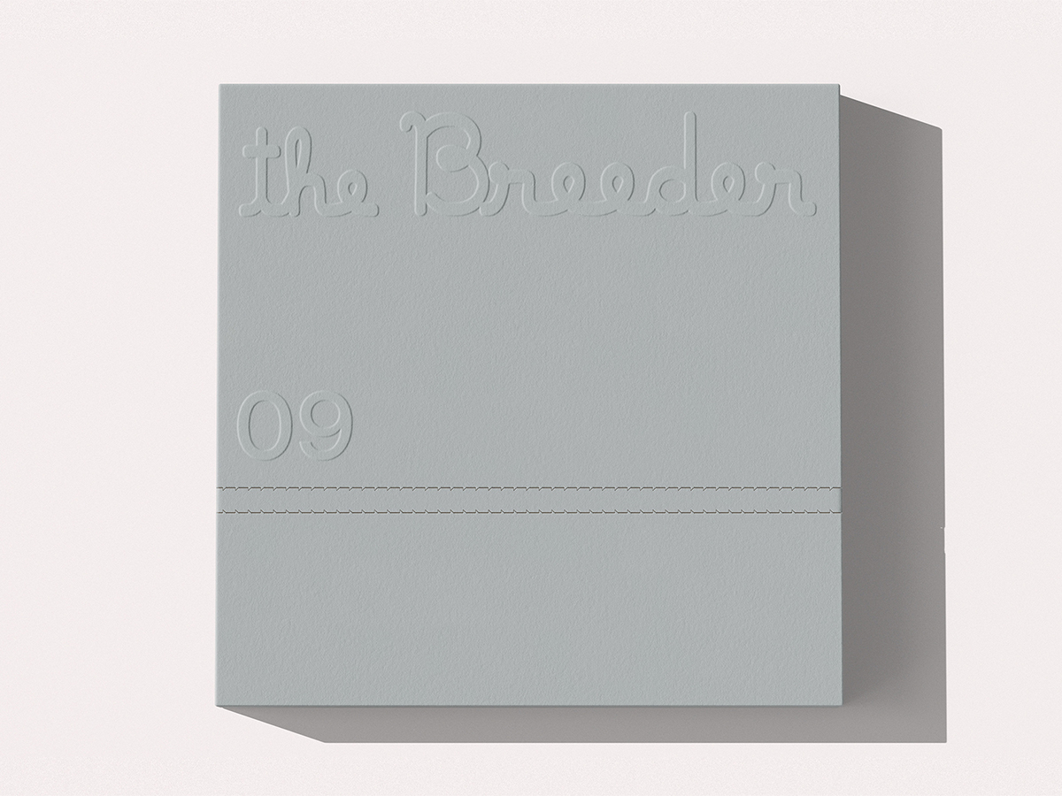 The Breeder Gallery magazine creative direction