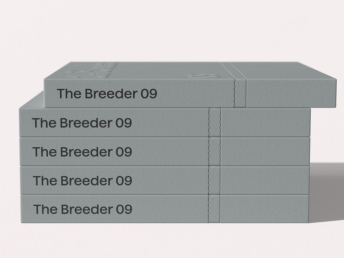 The Breeder Gallery magazine creative direction
