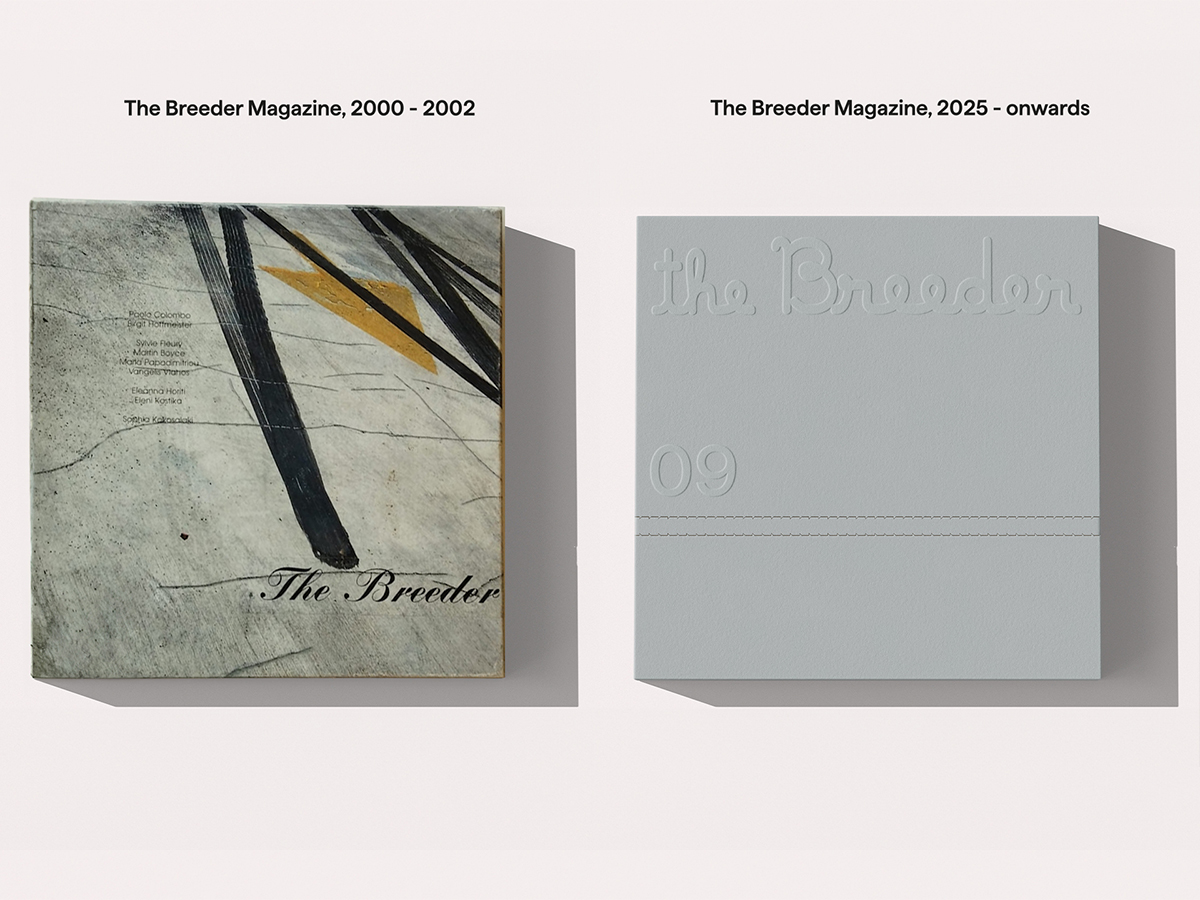 The Breeder Gallery magazine creative direction
