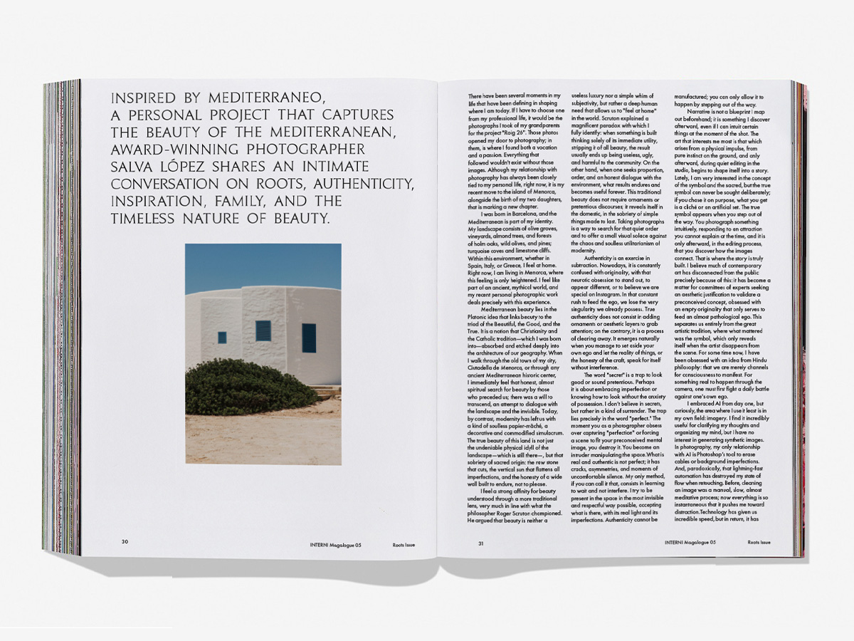 Interni Magalogue creative art direction