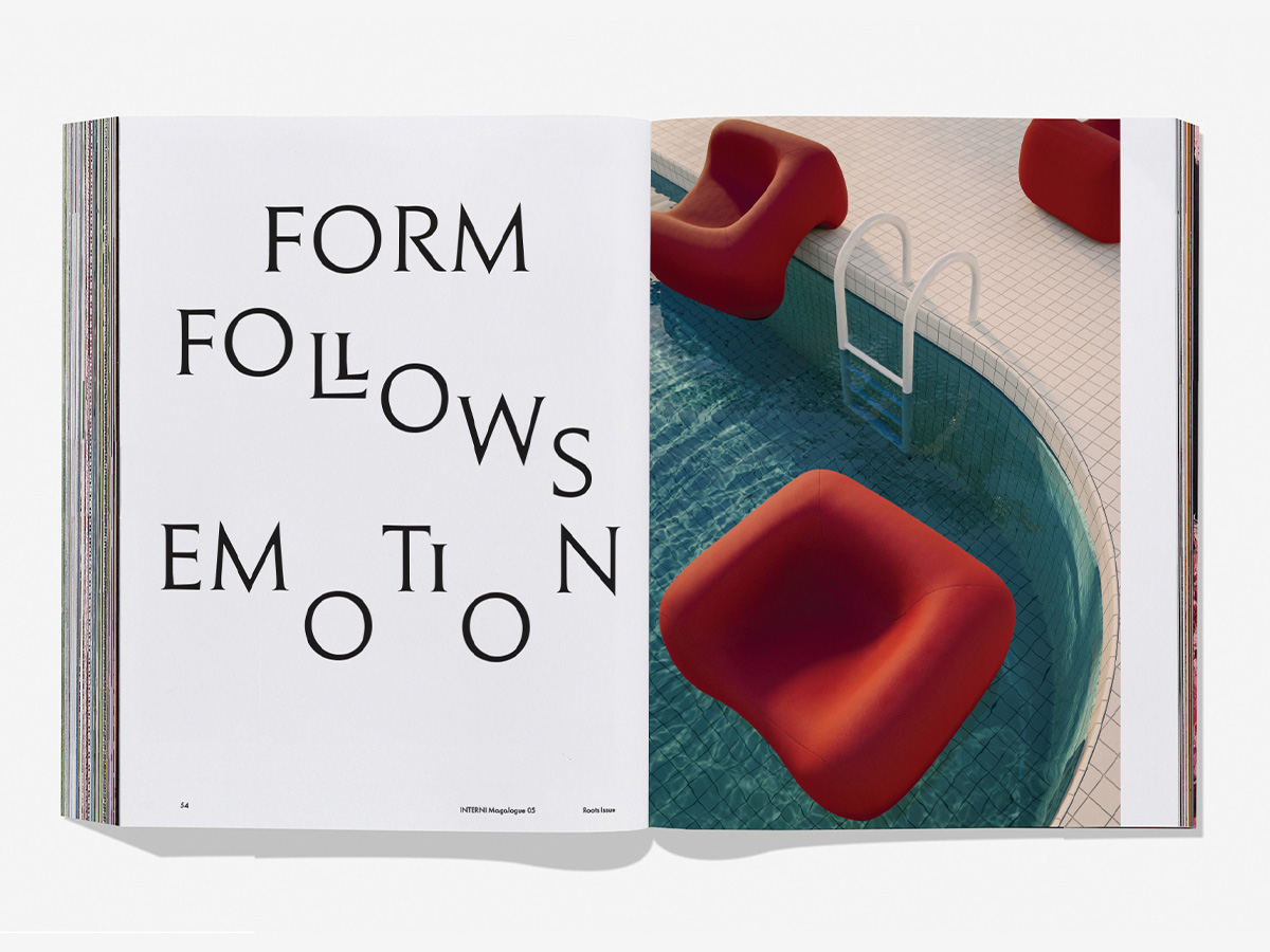 Interni Magalogue creative art direction